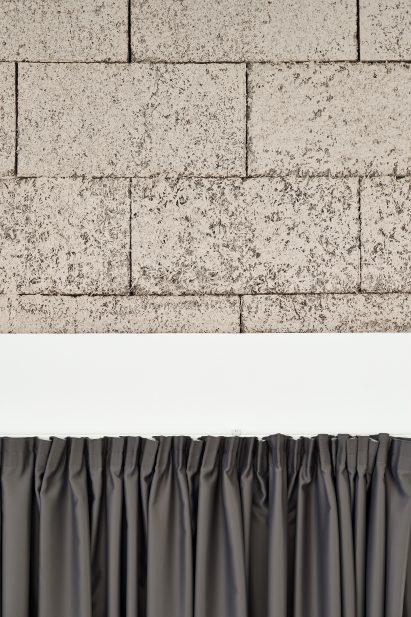 Pierre Chevet sports hall has white rendered walls