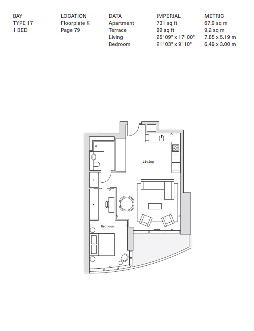 Plans of One Park Drive