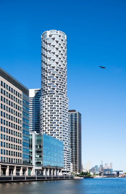 One Park Drive skyscraper at Canary Wharf