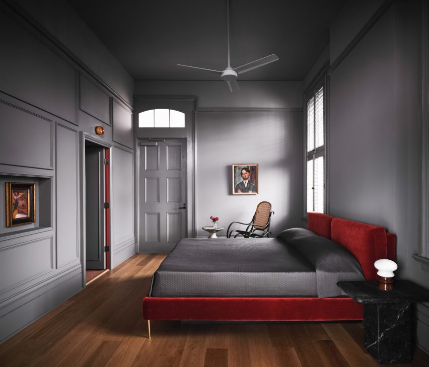 Guest room at Hotel Saint Vincent