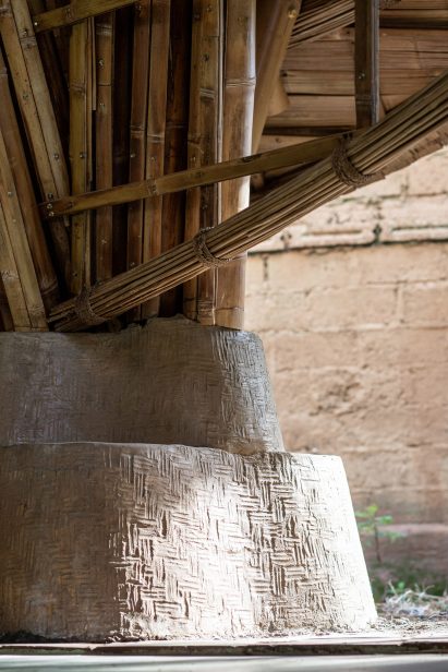 The Ark's bases have a textural quality