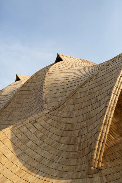 The Ark was constructed using bamboo