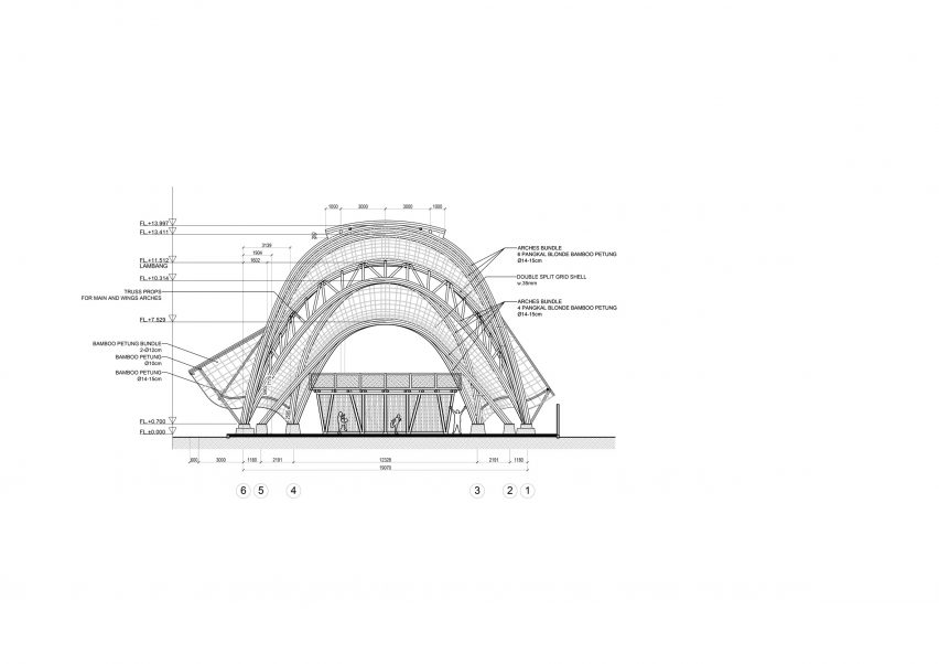 Section of The Arc by Ibuku