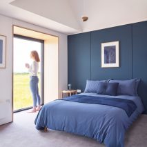 Town House show home bedroom at Inholm by House by Urban Splash