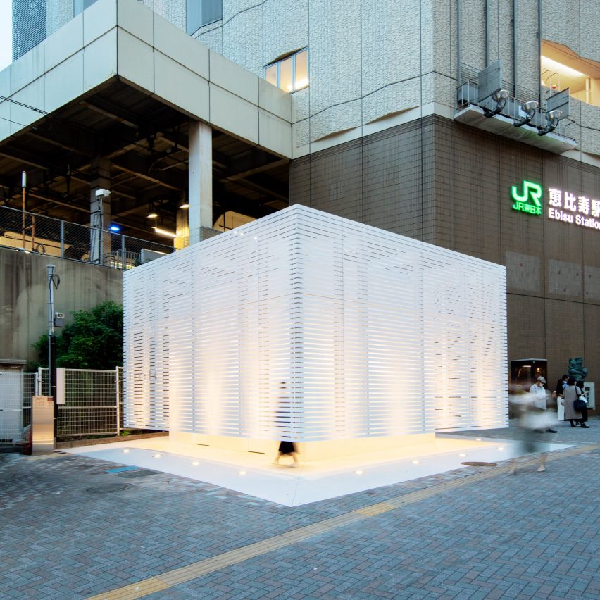 Tokyo Toilet at Ebisu station by Kashiwa Sato