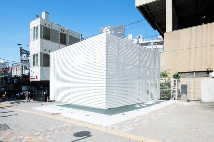 Tokyo Toilet at Ebisu station by Kashiwa Sato