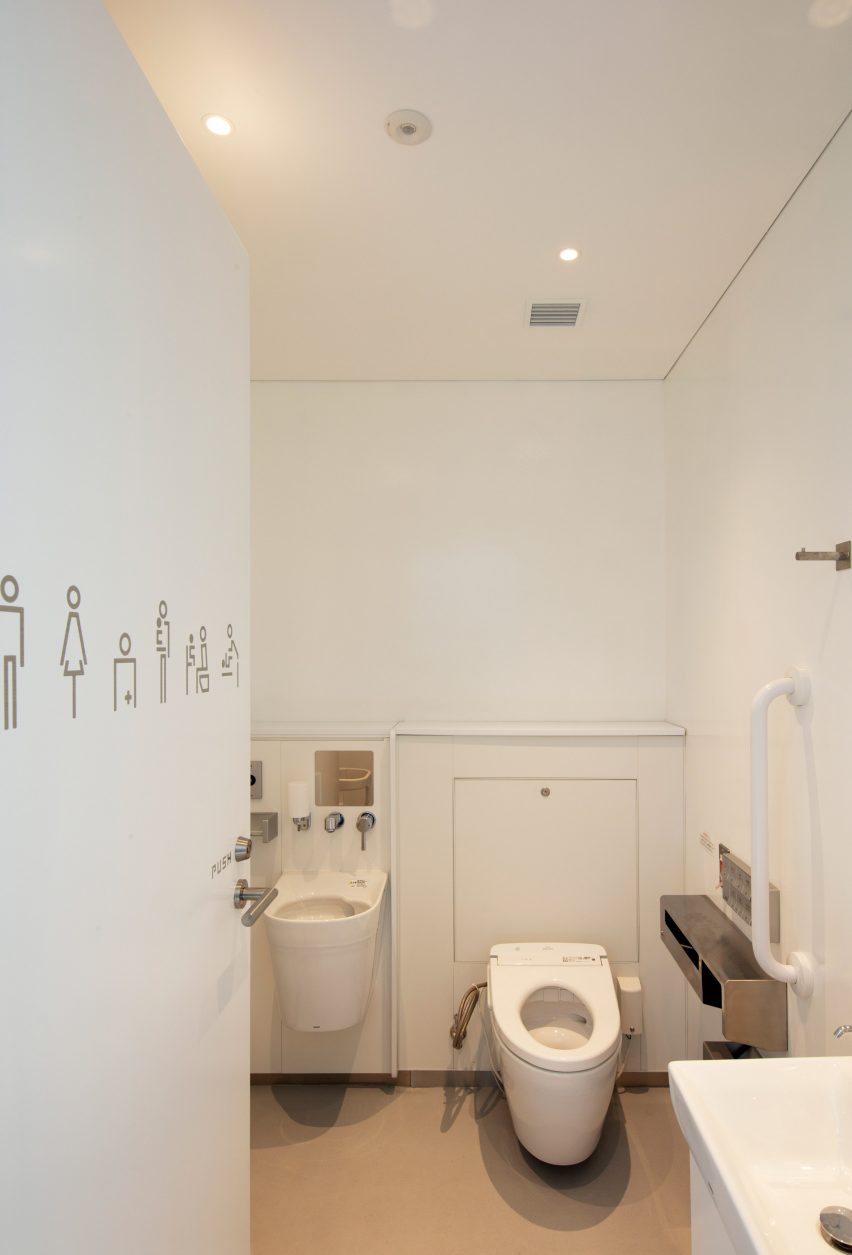 Tokyo Toilet at Ebisu station by Kashiwa Sato