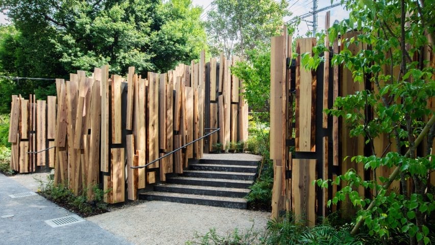 Nabeshima Shoto Park toilet by Kengo Kuma