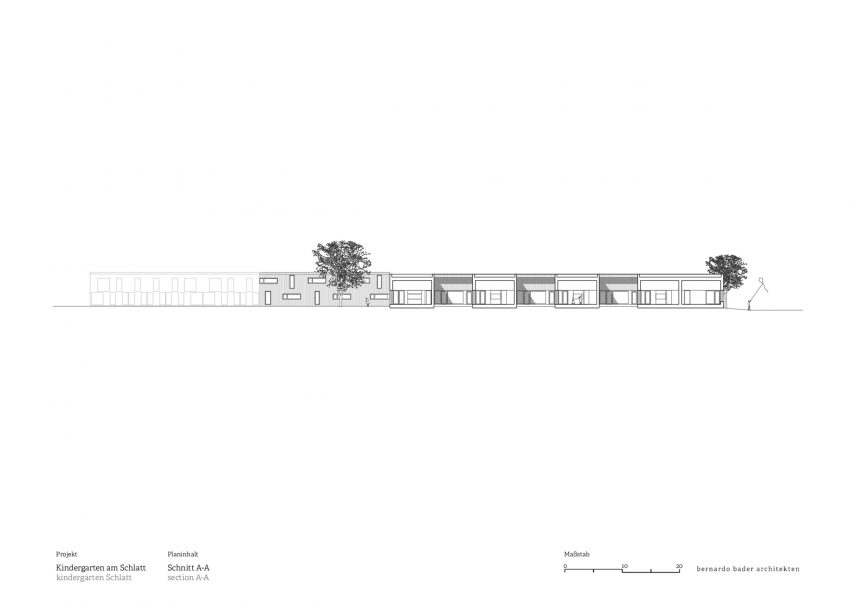 Kindergart am Schlatt in Lustenau drawing