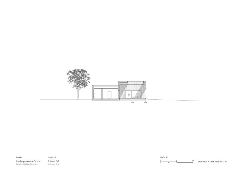 Kindergart am Schlatt in Lustenau drawing