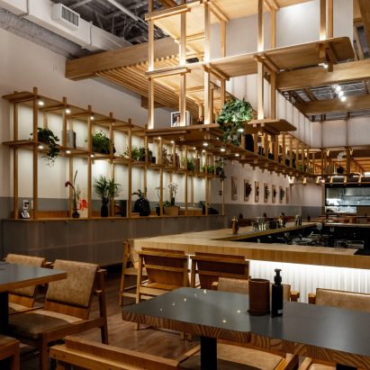 Coletivo de Arquitetos takes cues from Japan for São Paulo restaurant Kotori