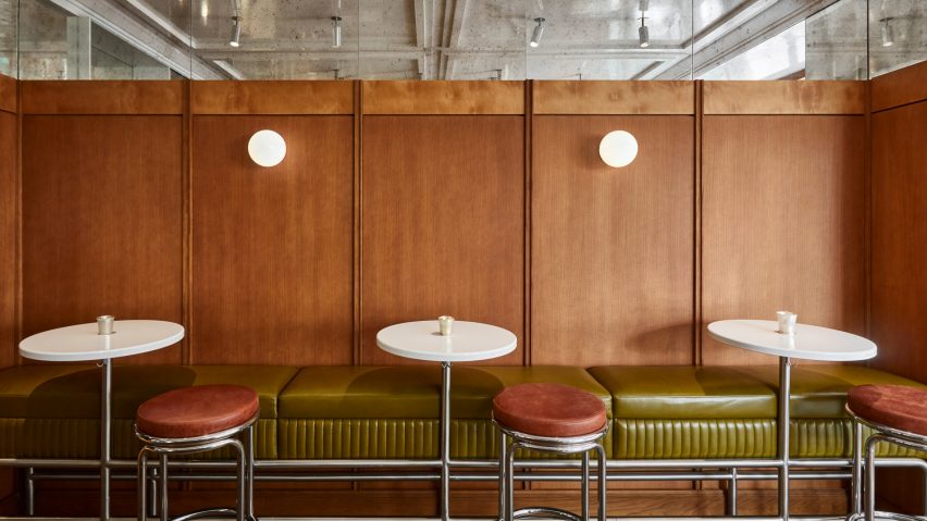 Abstinence restaurant interior by Lizée-Hugot