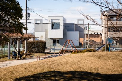 A geometric Japanese house