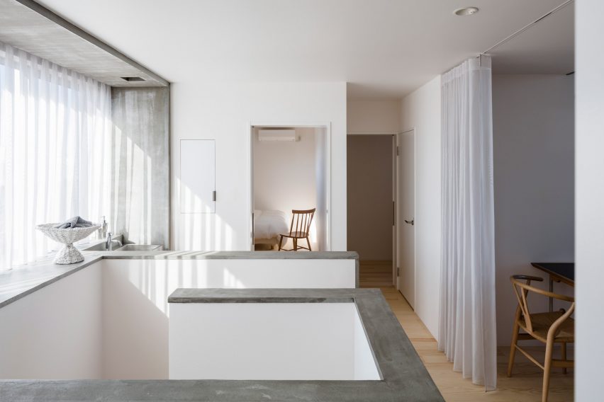 The interiors of Landscape House by FORM/Kouichi Kimura Architects