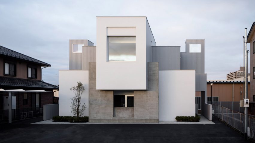 A geometric Japanese house
