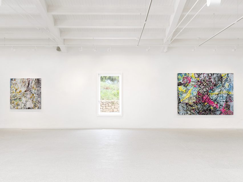 Exhibition by Mark Bradford at Hauser & Wirth Menorca by Laplace and Piet Oudolf
