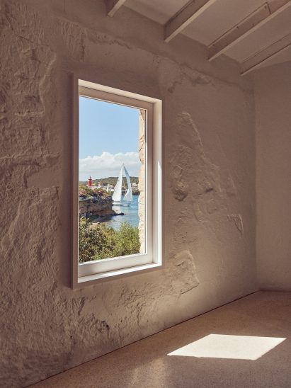 Laplace left walls unrendered at Hauser & Wirth Menorca