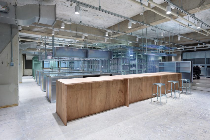 LIM and Loji hair salons by Schemata Architects