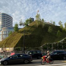 Fake hill near Oxford Street