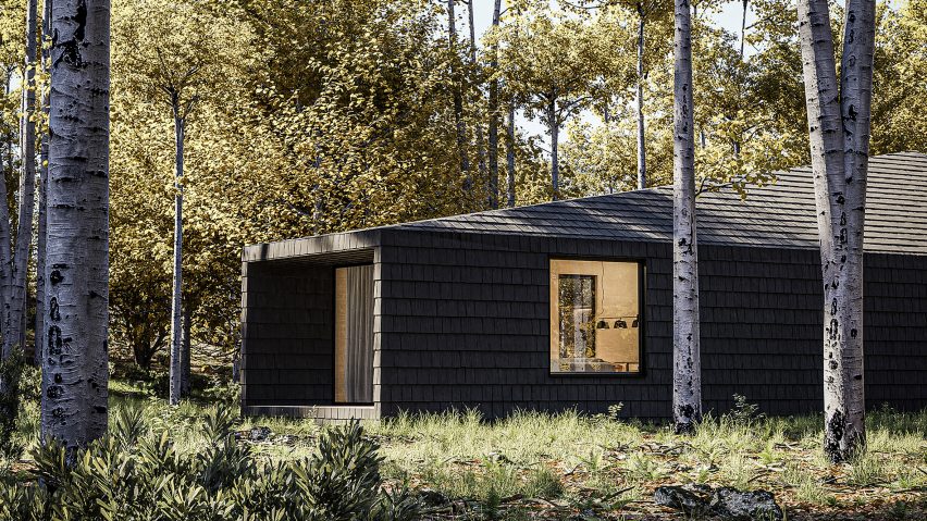 Marc Thorpe designs off-grid cabin retreat in the Romanian mountains