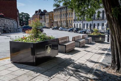 Protective street furniture