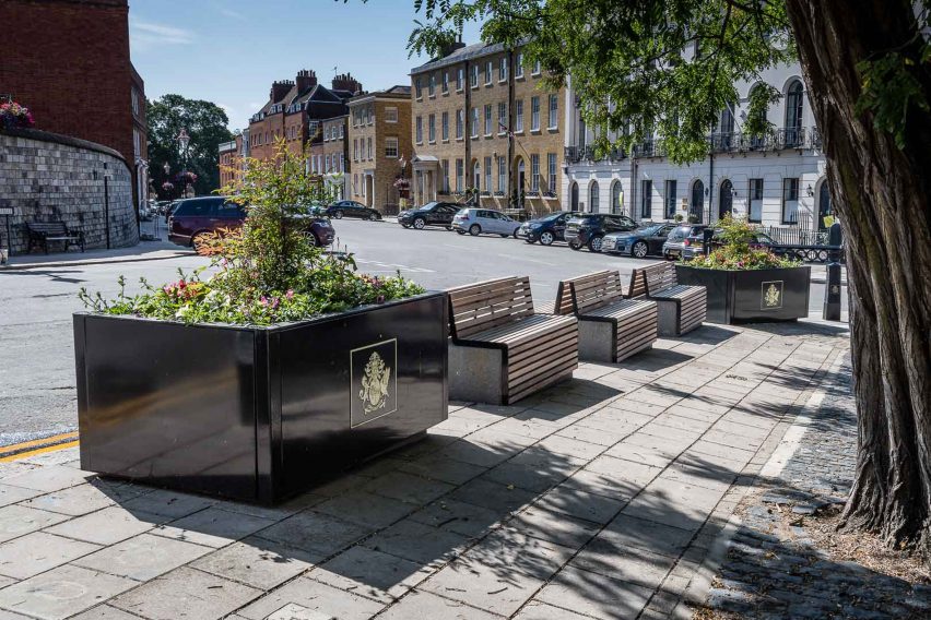 Protective street furniture