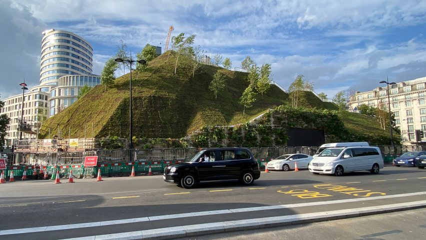 Marble Arch Mound by MVRDV features in today's Dezeen Agenda newsletter