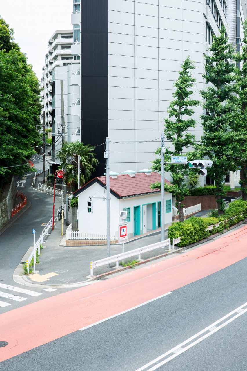 House-shaped public toilet in Tokyo by Nigo