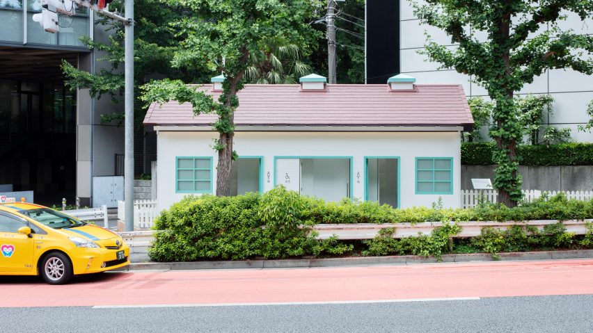 House-shaped public toilet in Tokyo by Nigo