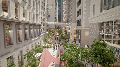 Render of the Flower District by SeeThree
