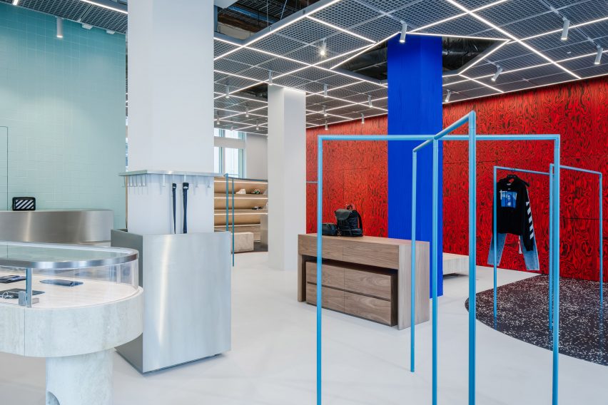 Off-White Paris store by AMO