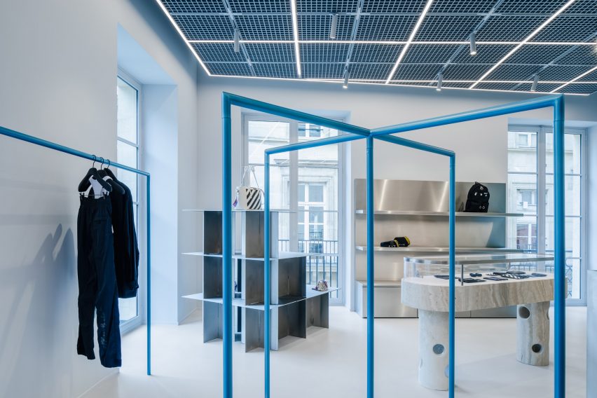 Off-White Paris store by AMO