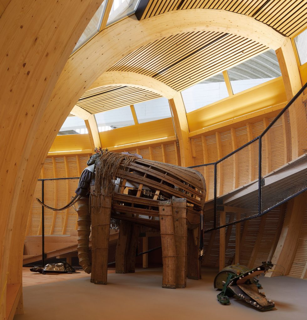 it was designed to echo noahs ark