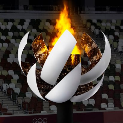 Toyko Olympic cauldron by Nendo