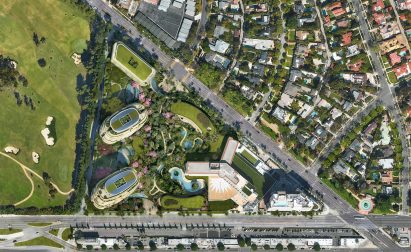 Foster + Partners masterplan for a site in Beverly Hills