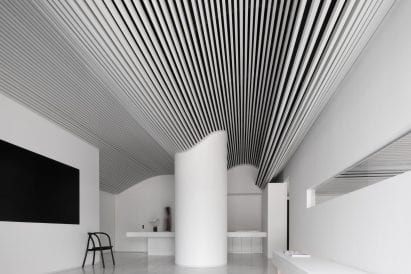 Runxuan textile office has white interiors