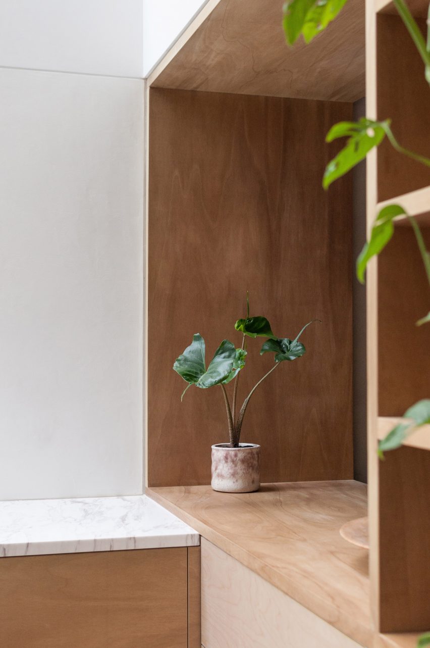 Wooden joinery inside Rushmore House by Yellow Cloud Studio