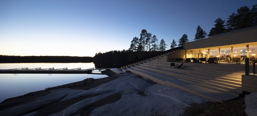 The exterior of Saunaravintola Kiulu