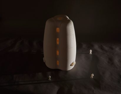 The project is a concept for a future human settlement