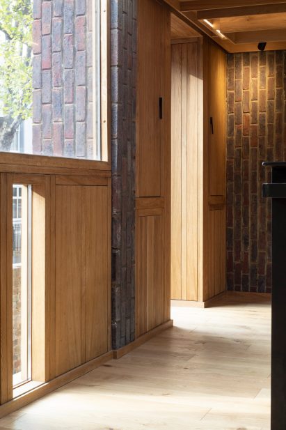 A landing inside South Brick House