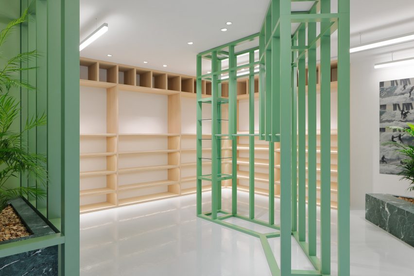 Stüssy Shibuya store by Perron-Roettinger