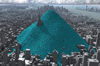 Blue bubbles used to visualise carbon