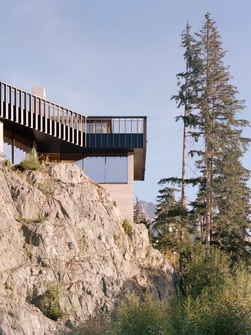 Rock view, The Rock house in Whistler by Gort Scott