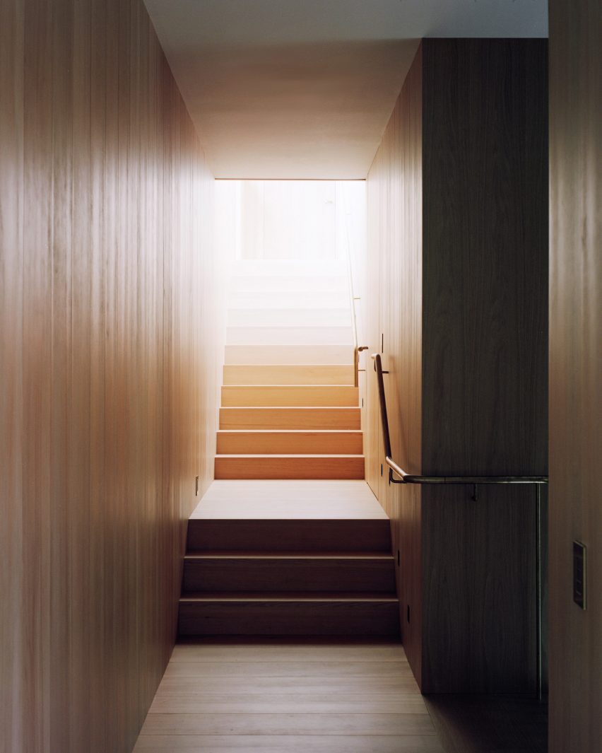 Staircase, The Rock house in Whistler by Gort Scott