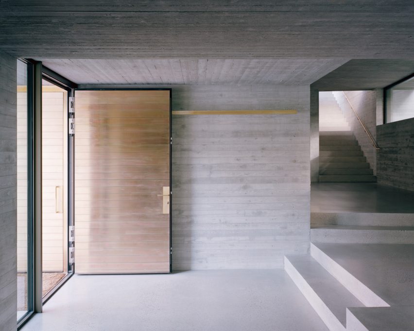 Hallway, The Rock house in Whistler by Gort Scott