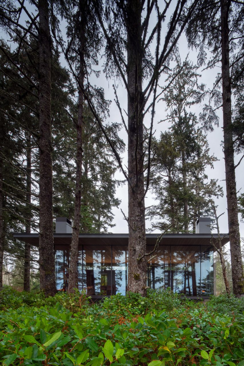 Forest House Canada Olson Kundig Glass