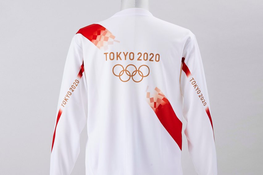 Torchbearer shorts and T-shirt Olympic uniform