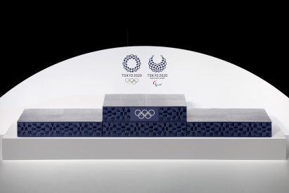 Tokyo 2020 Olympic podium