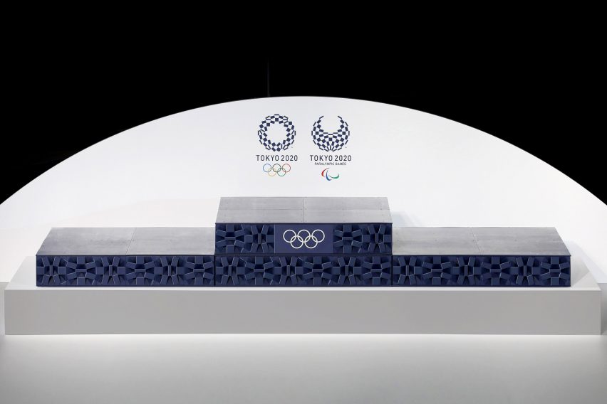 Tokyo 2020 Olympic podium