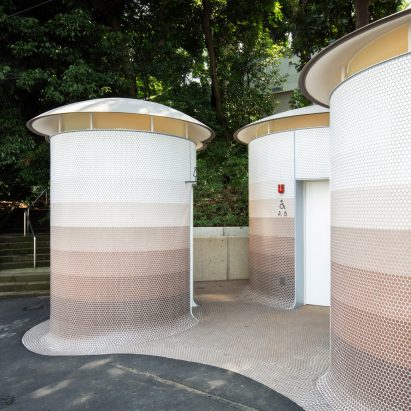 Yoyogi-Hachiman Tokyo toilet by Toyo Ito